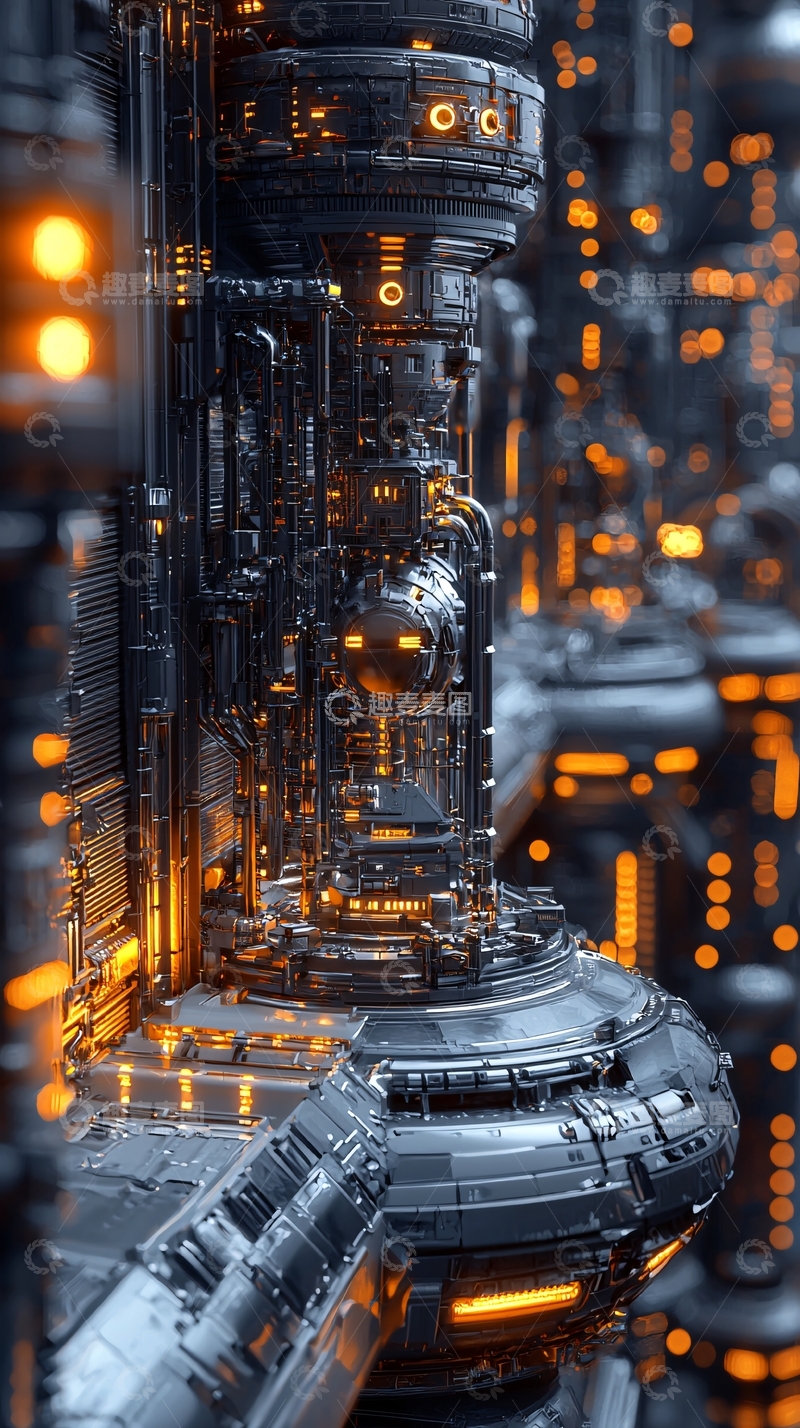 高清大图下载【趣麦麦图】复杂机械结构