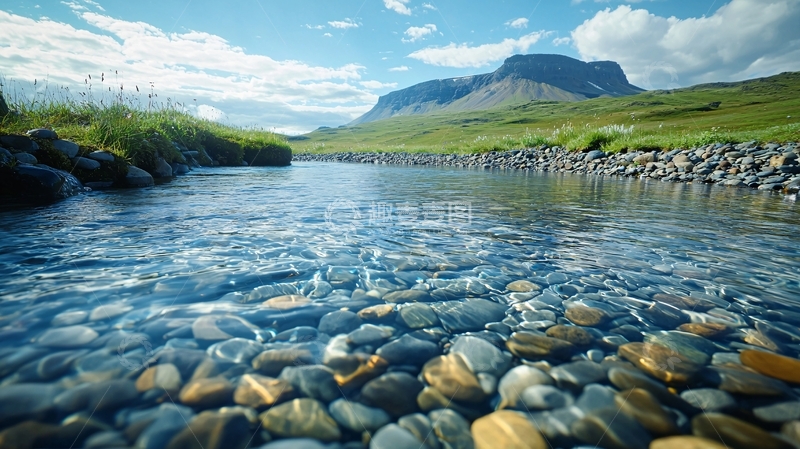 高清大图下载【趣麦麦图】清澈河流