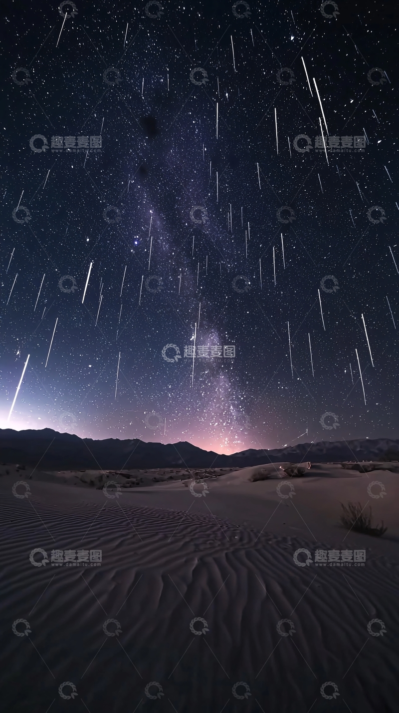 高清大图下载【趣麦麦图】流星雨