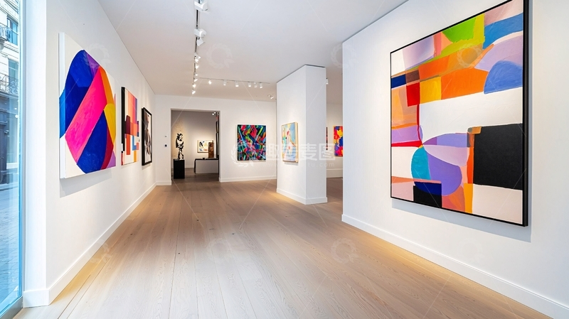 高清大图下载【趣麦麦图】现代艺术画廊