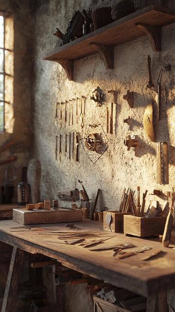老式木工车间