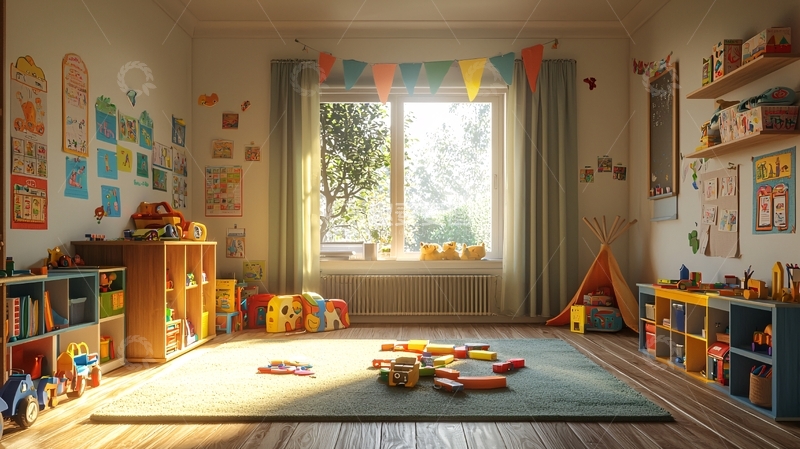 高清大图下载【趣麦麦图】儿童房