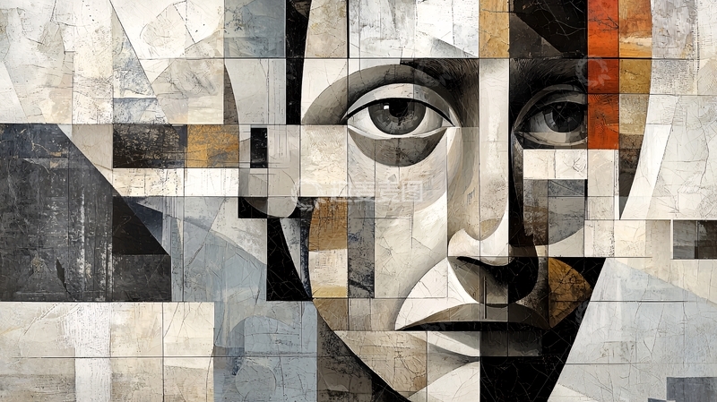 高清大图下载【趣麦麦图】抽象肖像