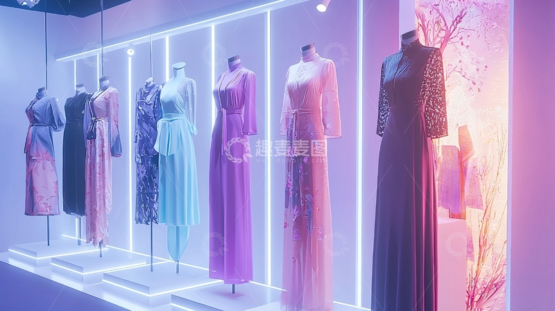 高清大图下载【趣麦麦图】高级定制长裙展示