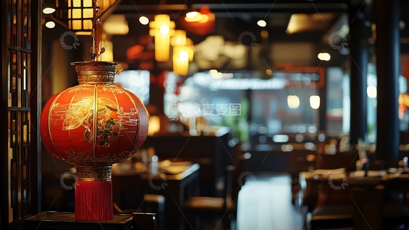 高清大图下载【趣麦麦图】中式餐厅