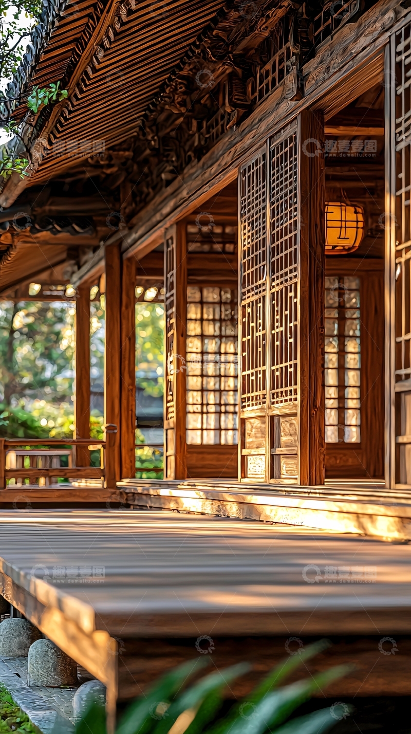 高清大图下载【趣麦麦图】日式风格建筑外观