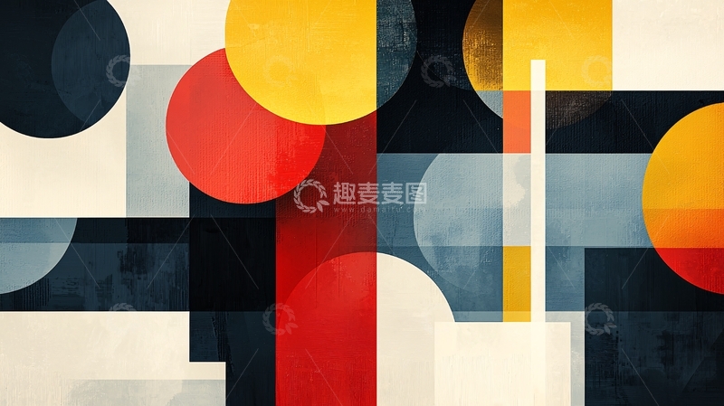 高清大图下载【趣麦麦图】抽象几何图形