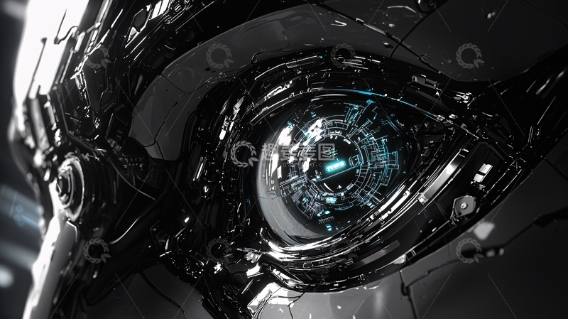 高清大图下载【趣麦麦图】机械眼