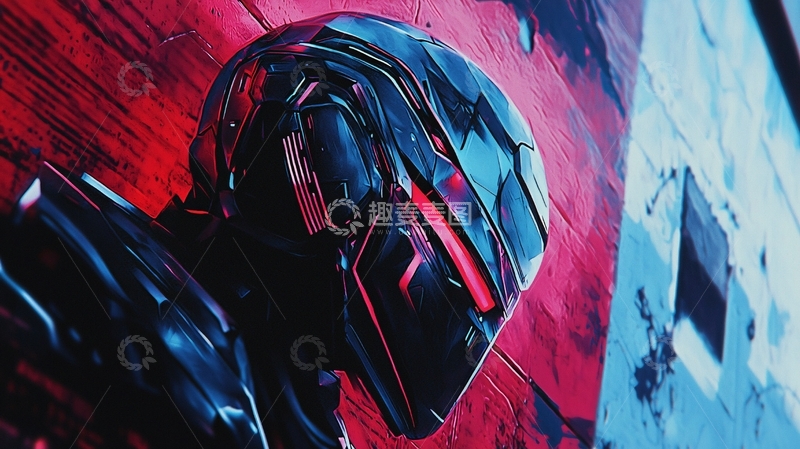 高清大图下载【趣麦麦图】未来战士