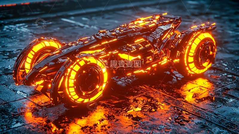 高清大图下载【趣麦麦图】火焰战车