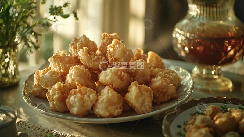 高清大图下载【趣麦麦图】-酥脆小点心