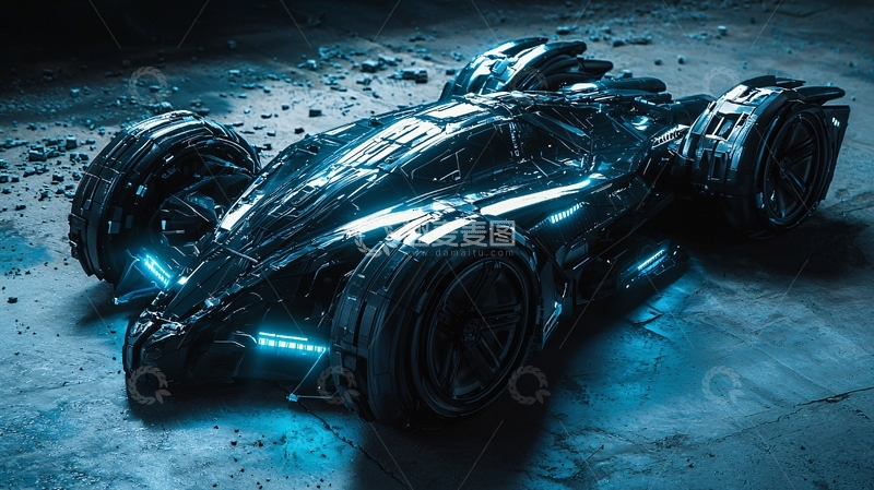 高清大图下载【趣麦麦图】未来概念跑车