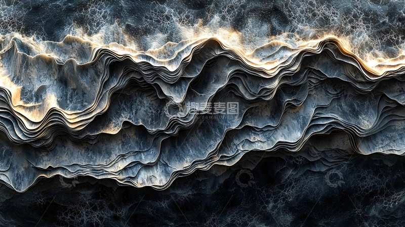 高清大图下载【趣麦麦图】抽象纹理波浪图案