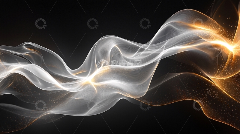 高清大图下载【趣麦麦图】抽象烟雾流动