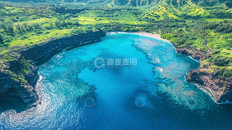 高清大图下载【趣麦麦图】海岸线风景