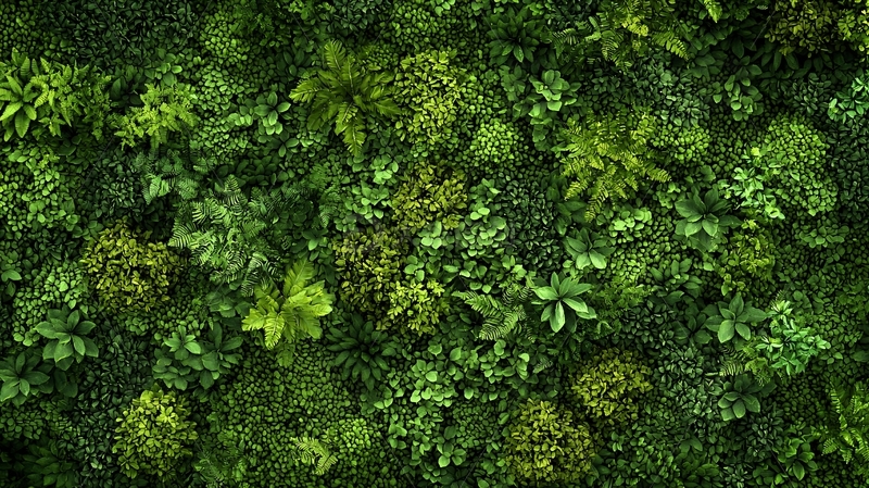 高清大图下载【趣麦麦图】绿植墙背景