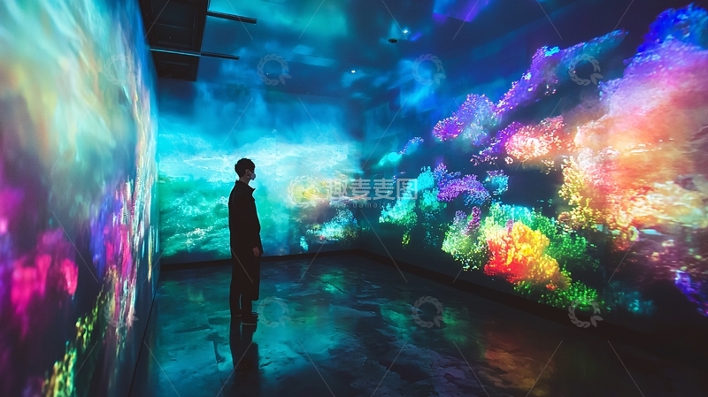 高清大图下载【趣麦麦图】沉浸式数字艺术
