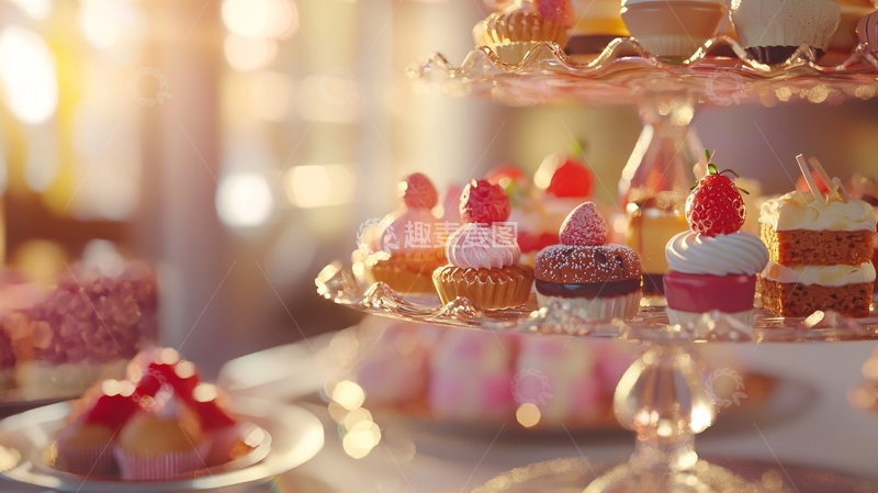 高清大图下载【趣麦麦图】精致甜点盛宴