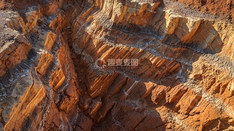 高清大图下载【趣麦麦图】风化岩石群