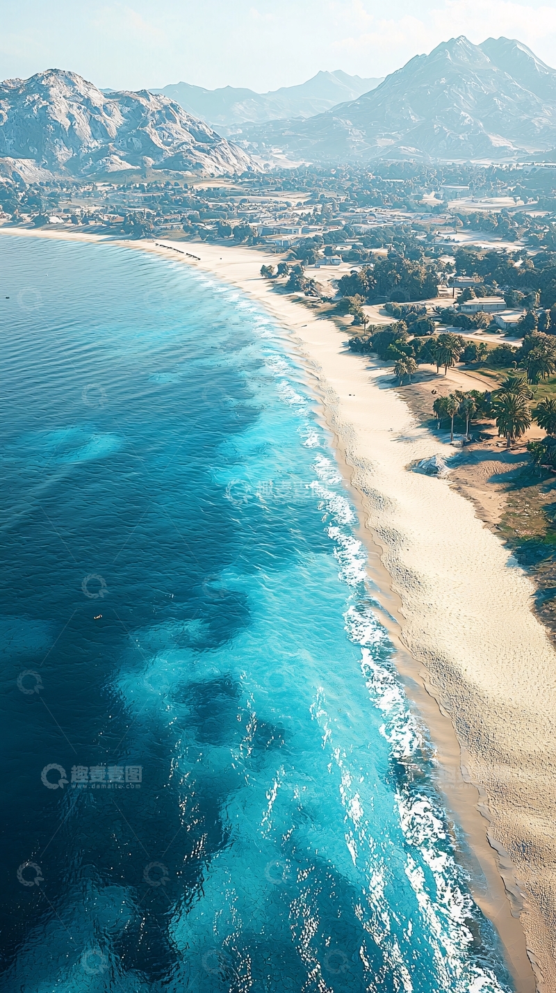 高清大图下载【趣麦麦图】海岸线