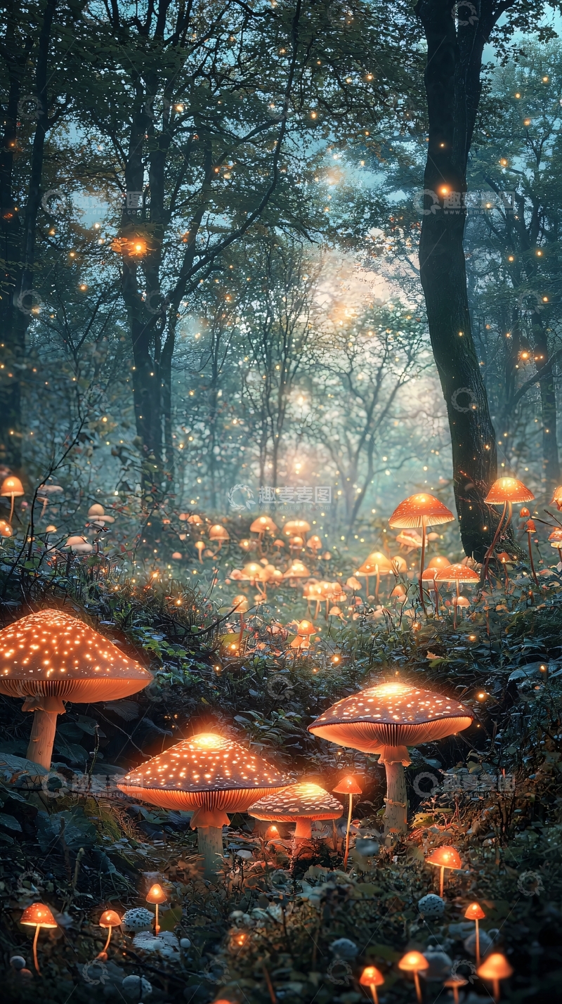 高清大图下载【趣麦麦图】梦幻森林