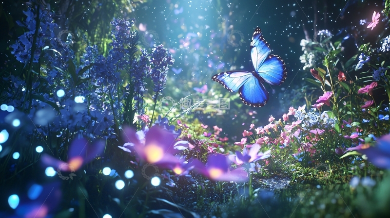 高清大图下载【趣麦麦图】梦幻花海