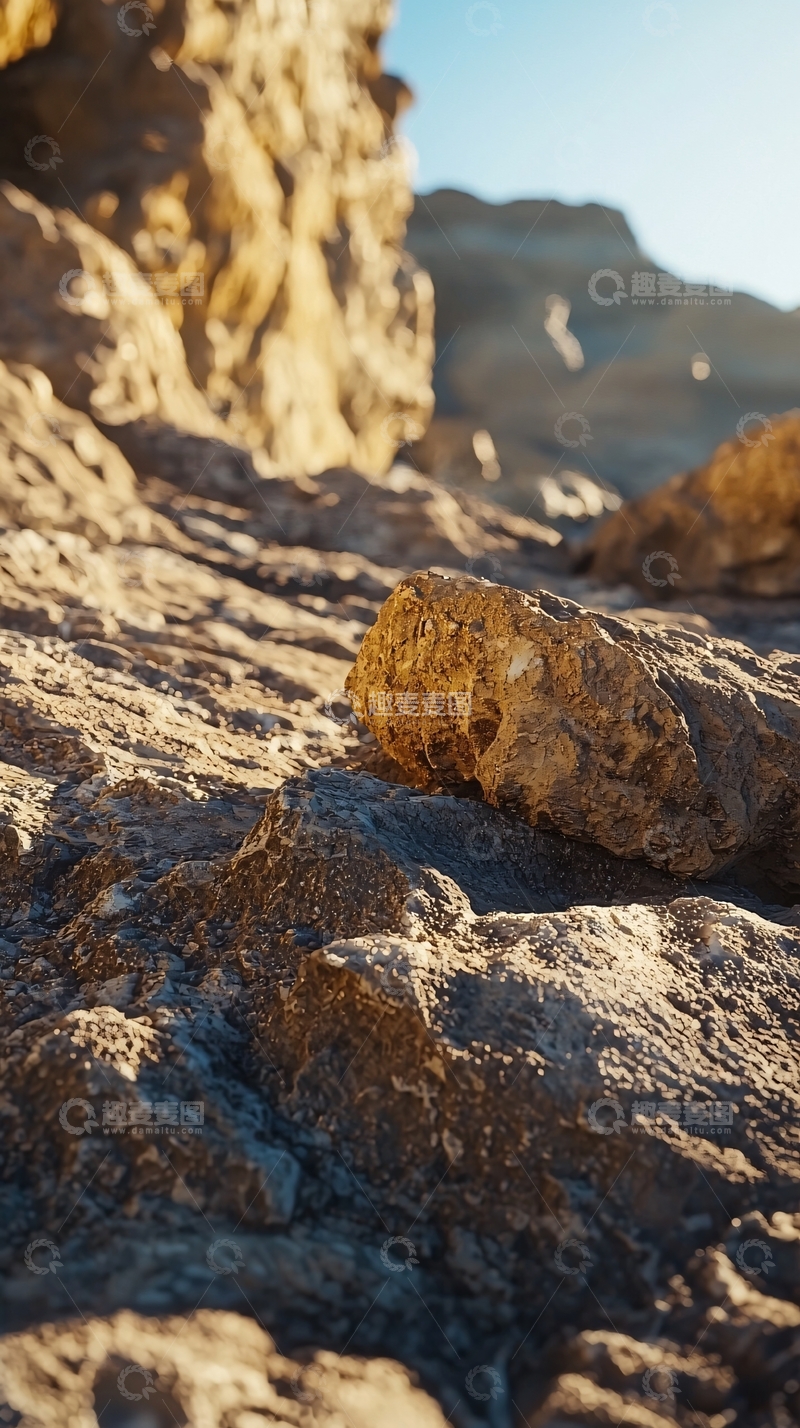 高清大图下载【趣麦麦图】沙漠岩石地貌