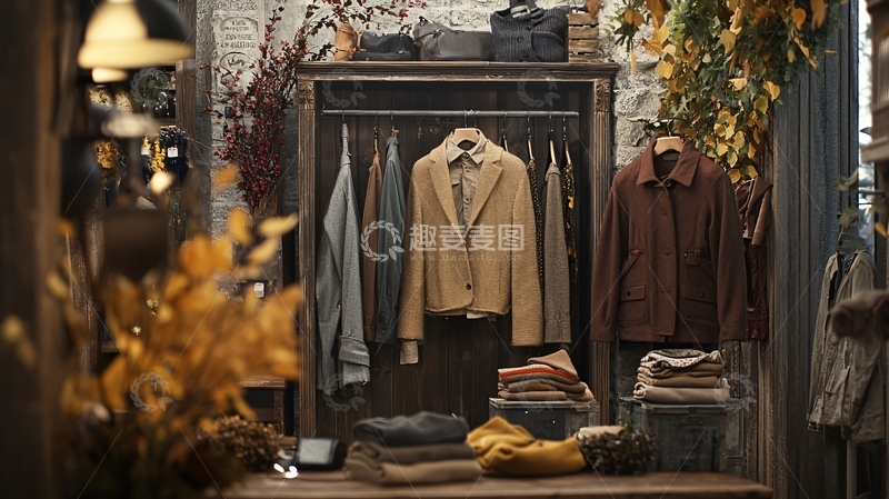 高清大图下载【趣麦麦图】复古男装陈列