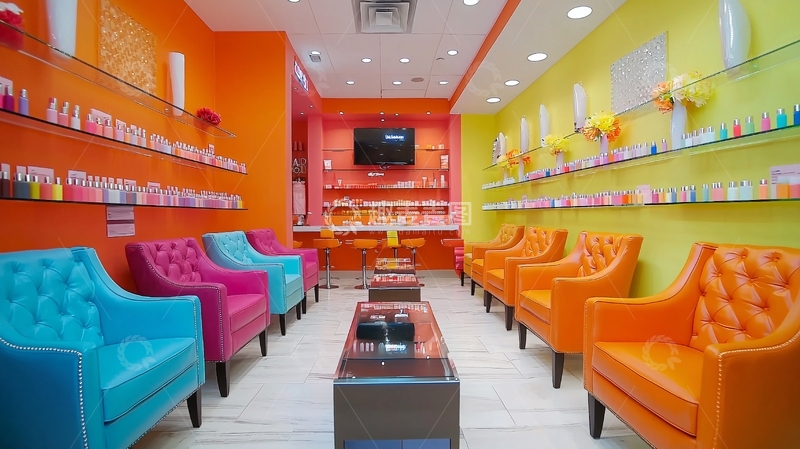 高清大图下载【趣麦麦图】时尚美甲店装修