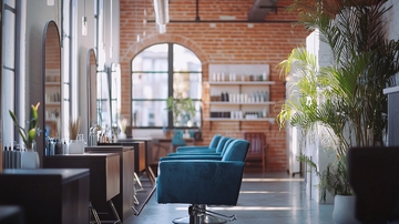 红砖墙美发沙龙