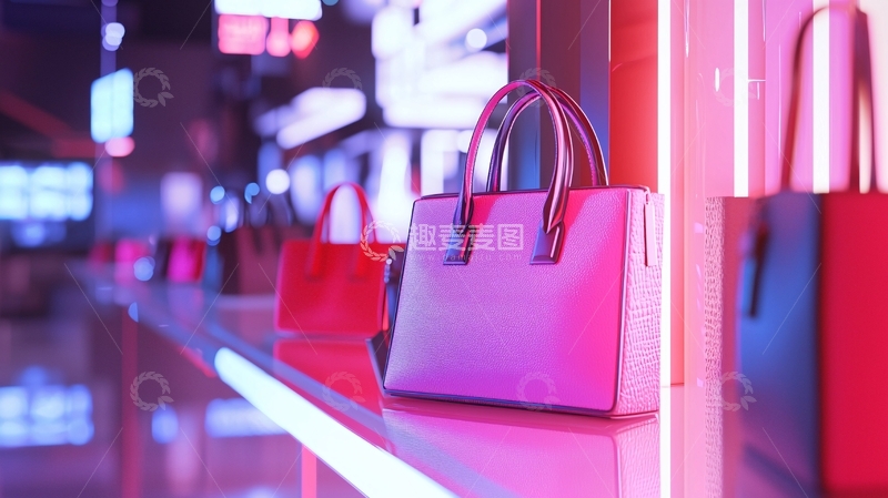 高清大图下载【趣麦麦图】时尚女包展示