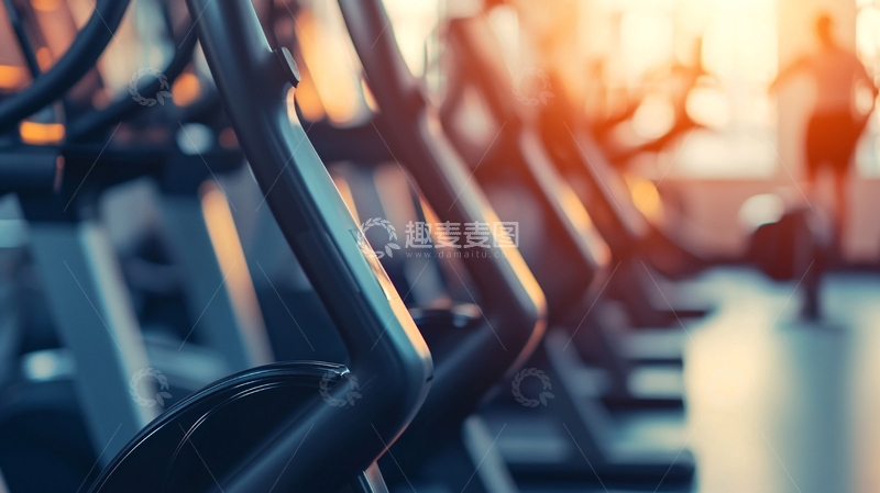 高清大图下载【趣麦麦图】健身房器材