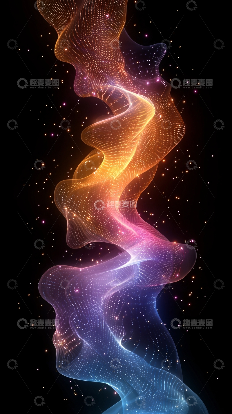 高清大图下载【趣麦麦图】抽象光线