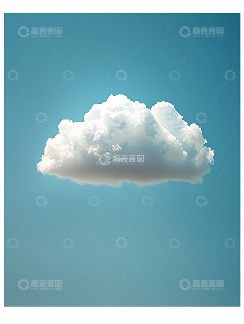 高清大图下载【趣麦麦图】棉花糖般的云朵