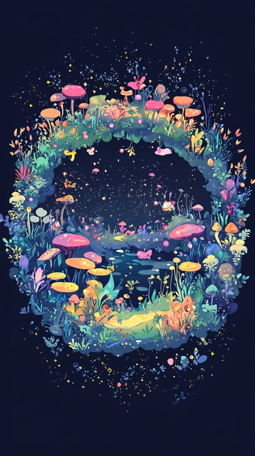 梦幻森林蘑菇环