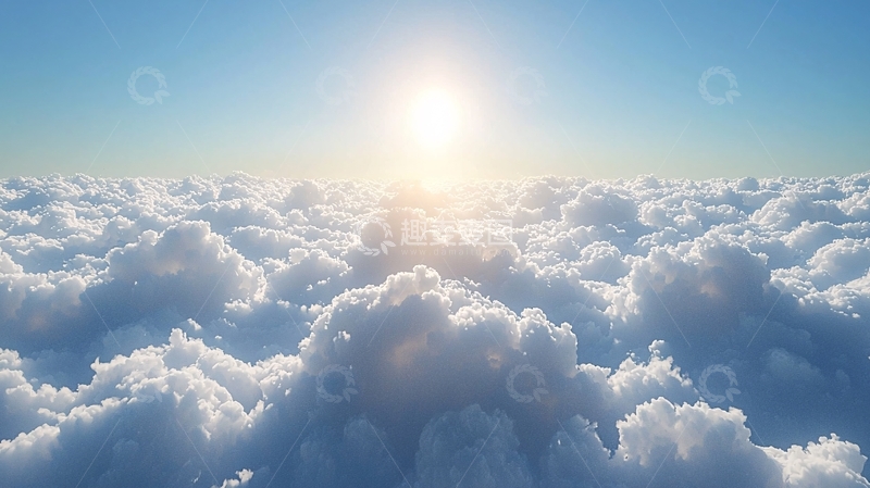 高清大图下载【趣麦麦图】云海日出