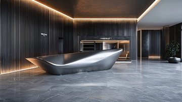 现代建筑大堂设计