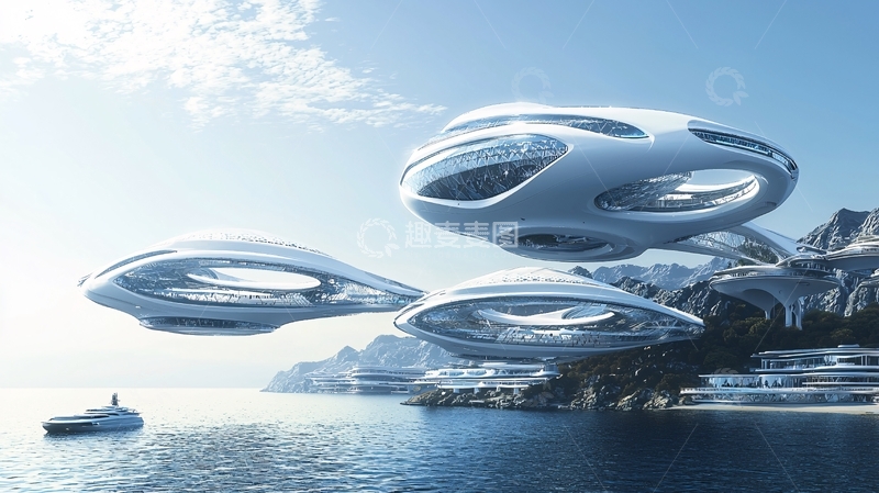 高清大图下载【趣麦麦图】未来都市