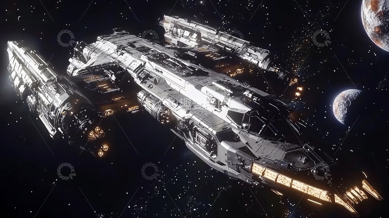 高清大图下载【趣麦麦图】宇宙飞船太空高清图