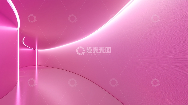 高清大图下载【趣麦麦图】粉色空间