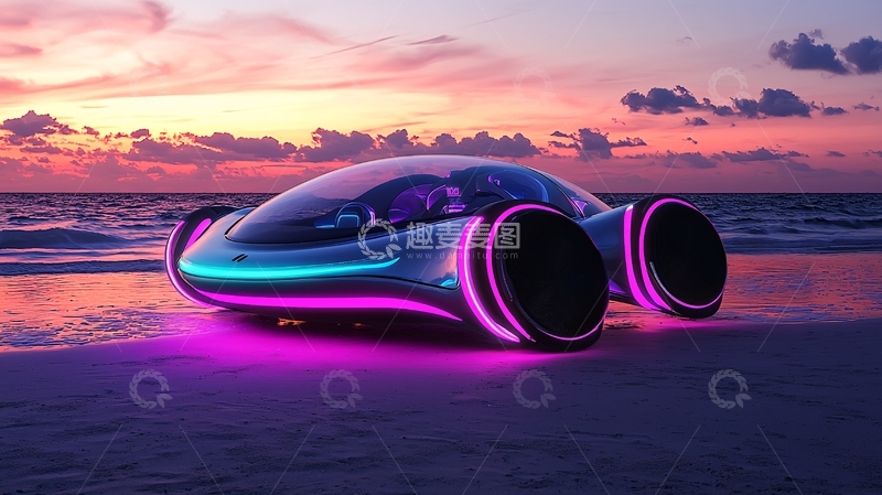 高清大图下载【趣麦麦图】未来感概念车