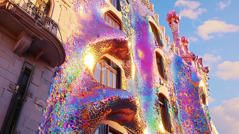 高清大图下载【趣麦麦图】巴塞罗那梦幻建筑