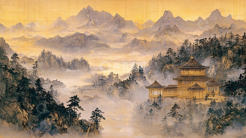 高清大图下载【趣麦麦图】水墨画