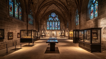 哥特式建筑博物馆展厅