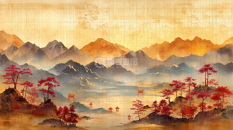 高清大图下载【趣麦麦图】水墨画