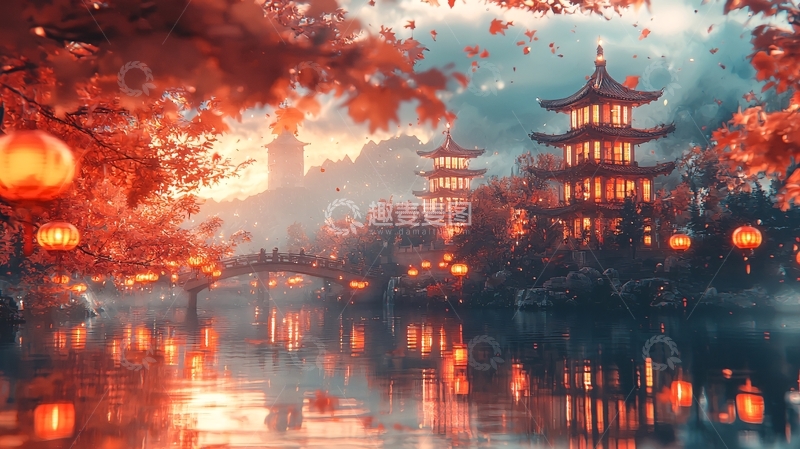 高清大图下载【趣麦麦图】古风