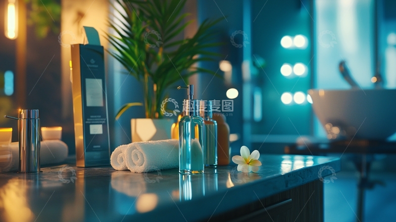 高清大图下载【趣麦麦图】高端水疗浴室产品