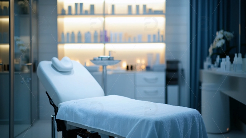 高清大图下载【趣麦麦图】美容院诊疗床