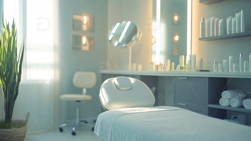 高清大图下载【趣麦麦图】现代简约美容院室内设计