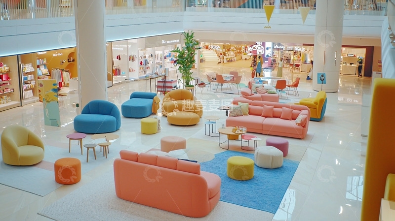 高清大图下载【趣麦麦图】商场休闲区